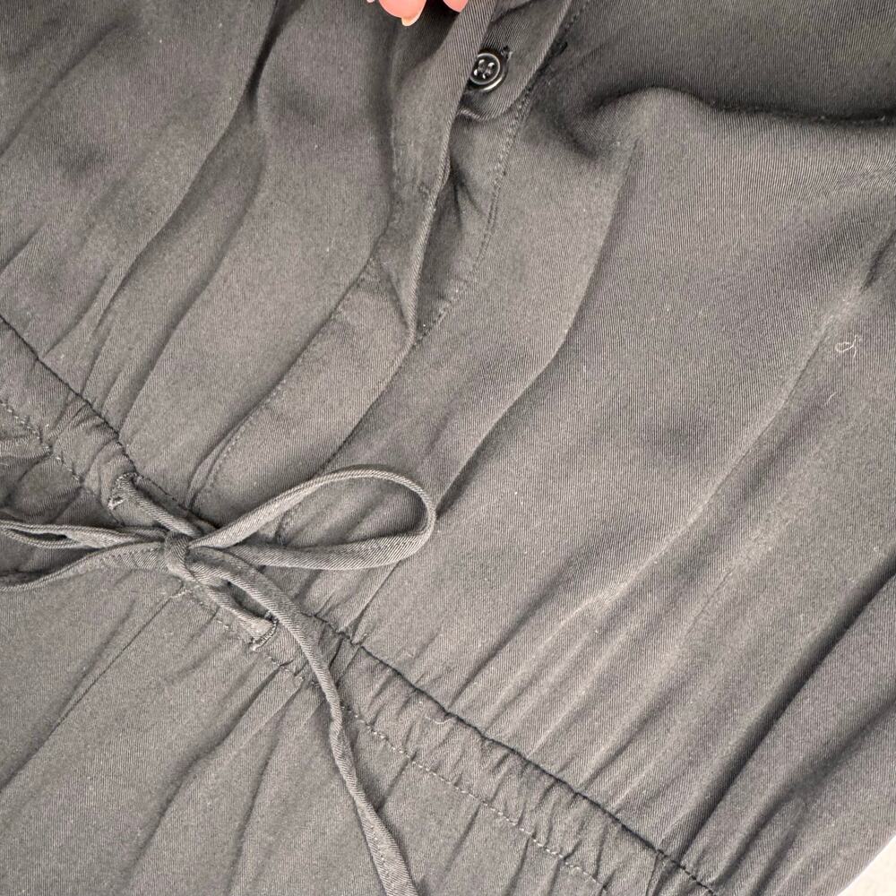 Deep Red Lark + Grey Maxi Tiered Skirt - Picture 7 of 9